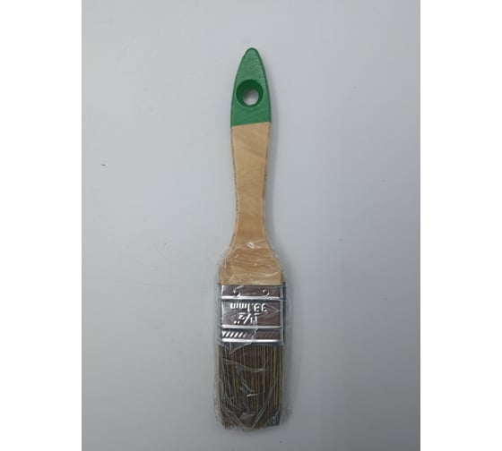 Изображение товара Кисть флейцевая ADMIRAL STARS Эко Плюс 38мм смеш.щетина 1,0см дерев. ручка 54398070