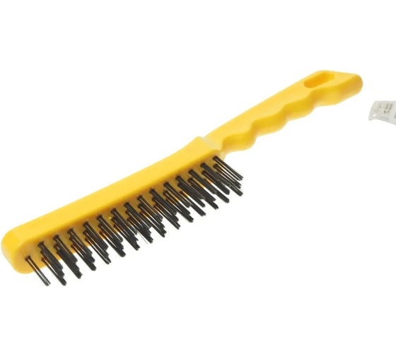 Изображение товара Щетка металлическая Эврика 3х15 рядная ручная, стальная проволока 0,3мм ER-53315 903545