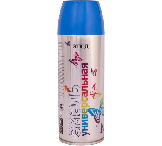 Изображение товара Аэрозольная краска Этюд RAL 5015 Голубой, 520 мл ET-RL5015