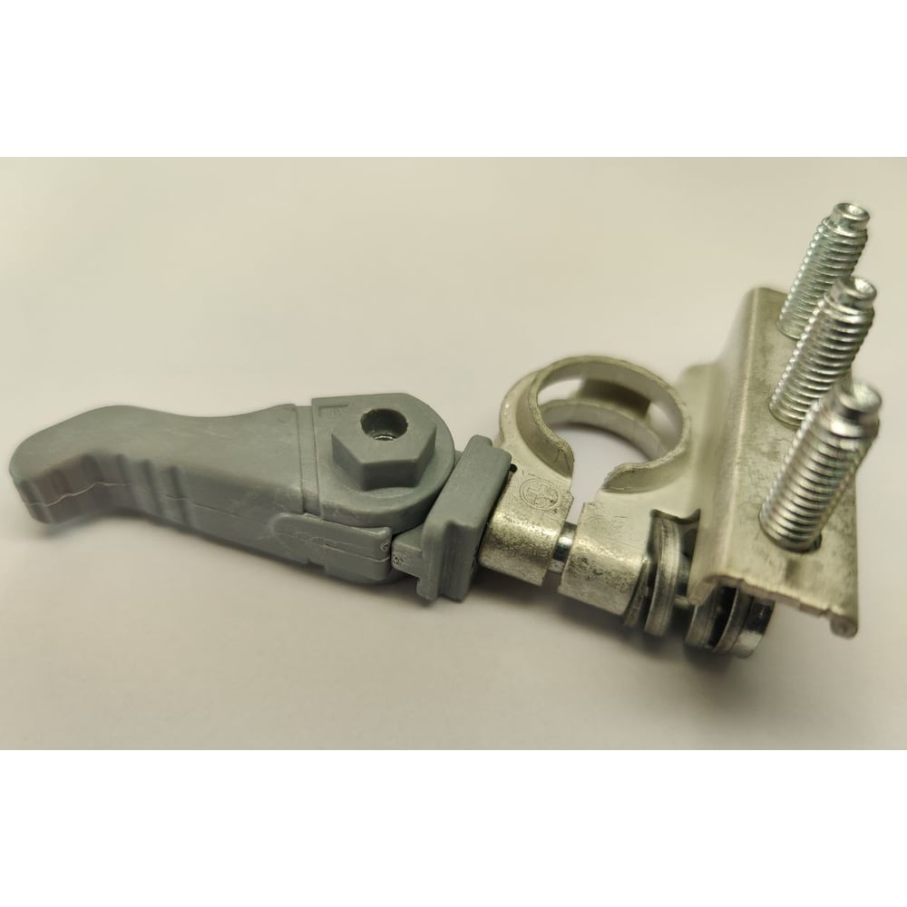 Изображение товара Клемма MTA АКБ SX CuZn-Sn + с зажимом, три шплинта М6-М6-М6, надежное соединение