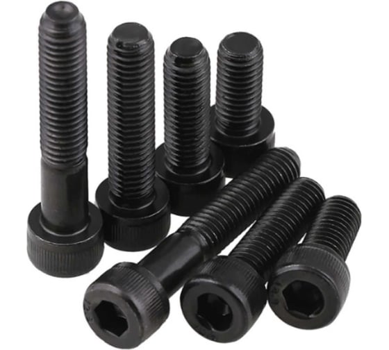 Изображение товара Море-Метизов Винт DIN 912 класс прочности 12.9 оксид M14x20 мм, 5 шт VINT912М14205М