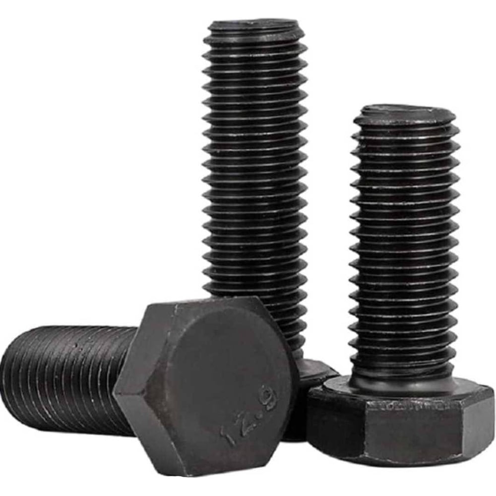 Изображение товара Болт Море-Метизов DIN 933 М5x50 12.9 - прочный стальной крепеж, 10 шт