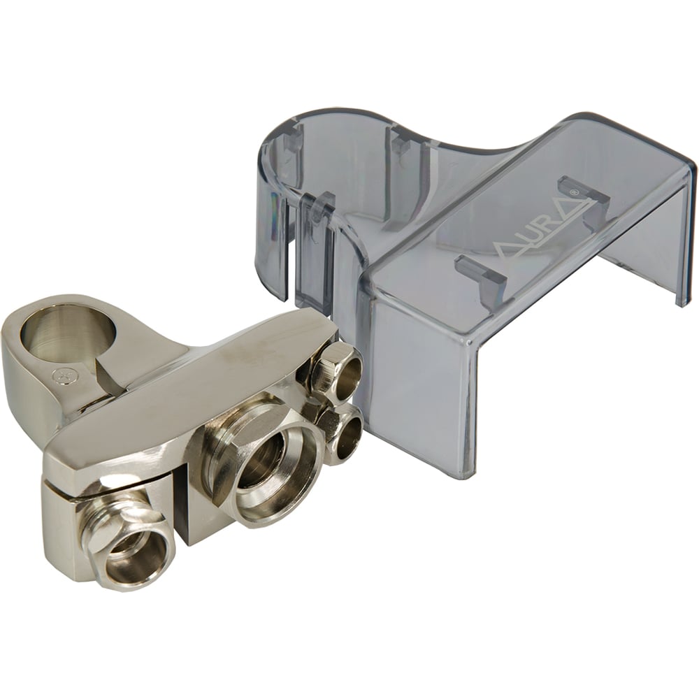 Изображение товара Клемма аккумуляторная AURA BTG-048P для проводов 8-50 мм², серебристая