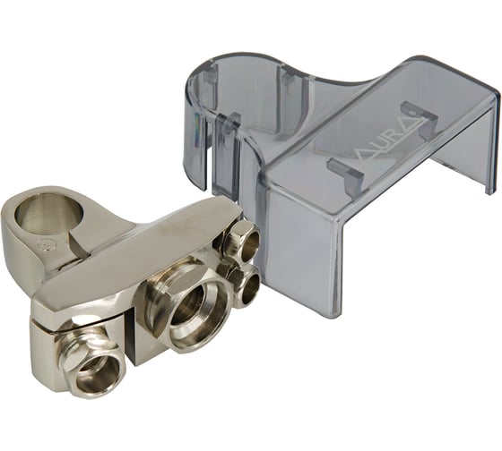 Изображение товара Клемма аккумуляторная AURA, 1x0/1Ga+1x4Ga+2x8Ga вход, плюсовая BTG-048P