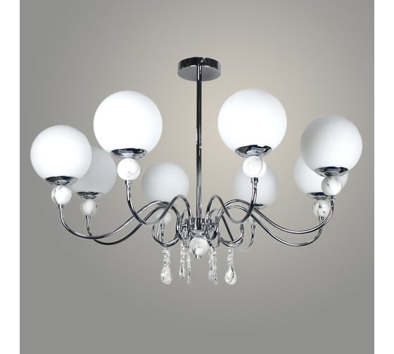 Изображение товара Люстра РОСТОК 1043/8 CH хром 8x40W E27 d880 h550, SHGN23 988367244