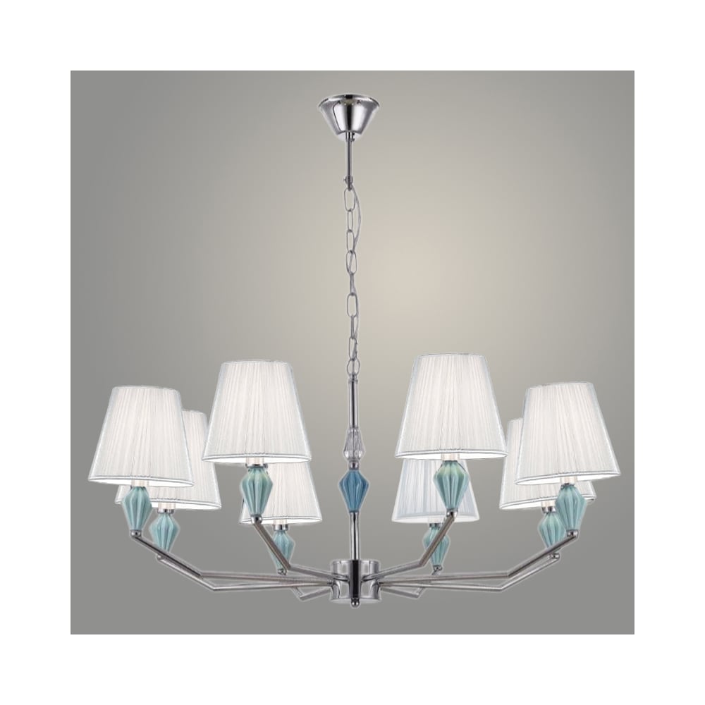 Изображение товара Люстра РОСТОК 15525/8 CR хром 8х40W E14 для классического интерьера