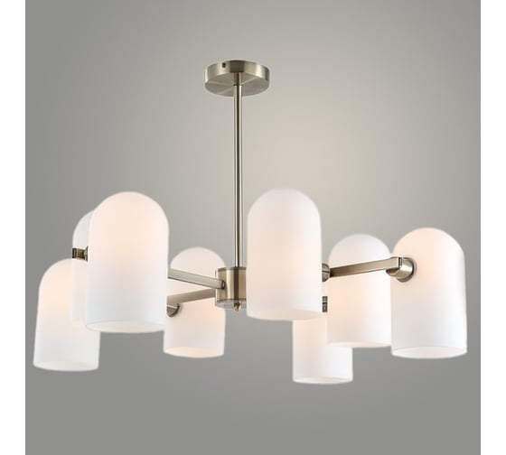 Изображение товара Люстра РОСТОК 15534/8 AB бронза 8x40W E14 d820 h530, STR23 988369407