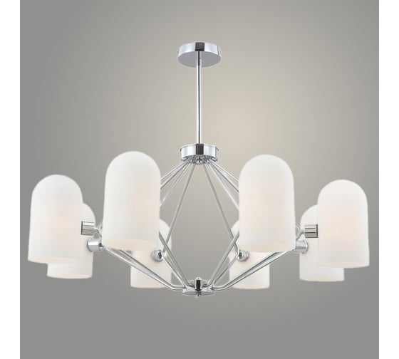 Изображение товара Люстра РОСТОК 15544/8 CR хром 8x40W E14 d860 h640, STR23 988369410