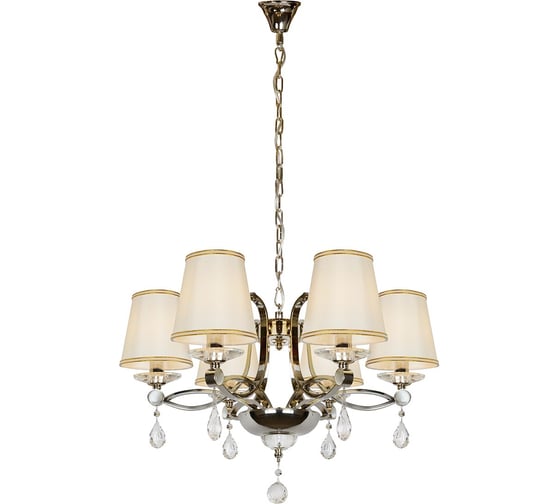 Изображение товара Подвесной светильник iLAMP Cento никель+белый P7505-6 nic