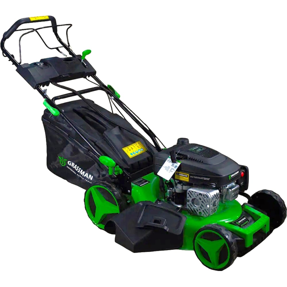 Изображение товара Газонокосилка бензиновая Grassman PLM-6560SE 4,4кВт 6,3лс ширина 51 см самоход