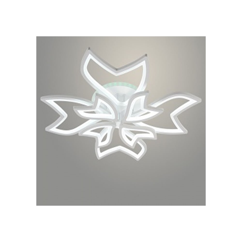 Изображение товара Люстра РОСТОК LI09822C/4+4A PR WT белая с RGB освещением