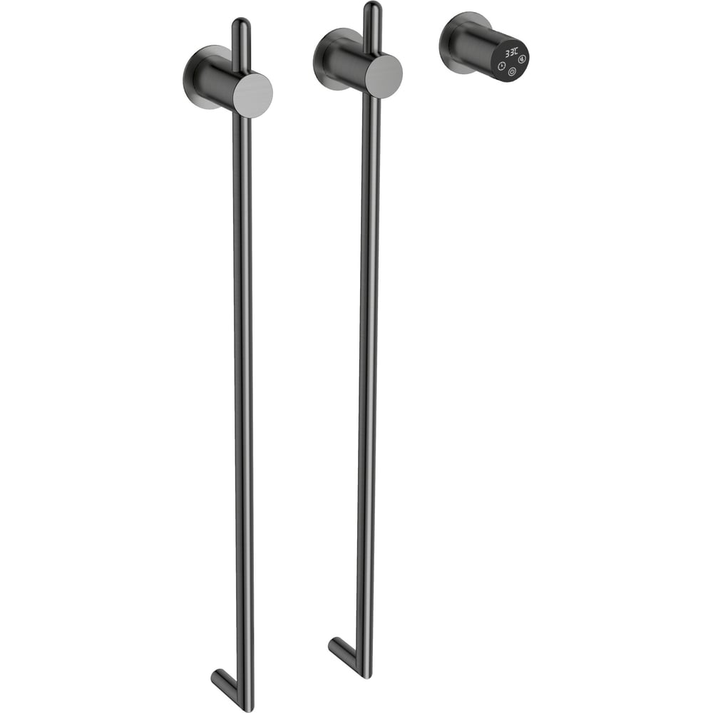 Изображение товара Встраиваемый электрический полотенцесушитель Wonzon & Woghand темный графит WW-AL3621-GM