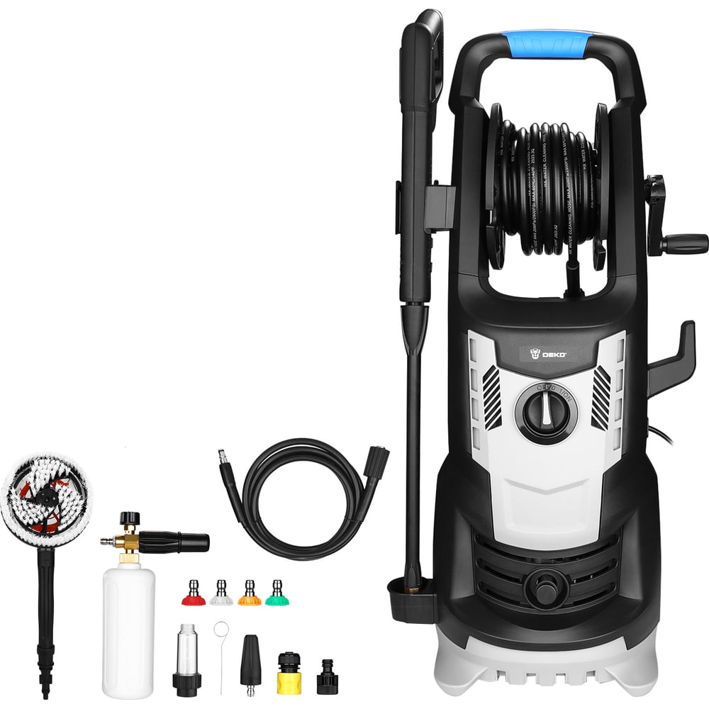 Изображение товара Мойка высокого давления DEKO DKCW2700 PRO KIT 085-2031 для автомобилей и садового инвентаря