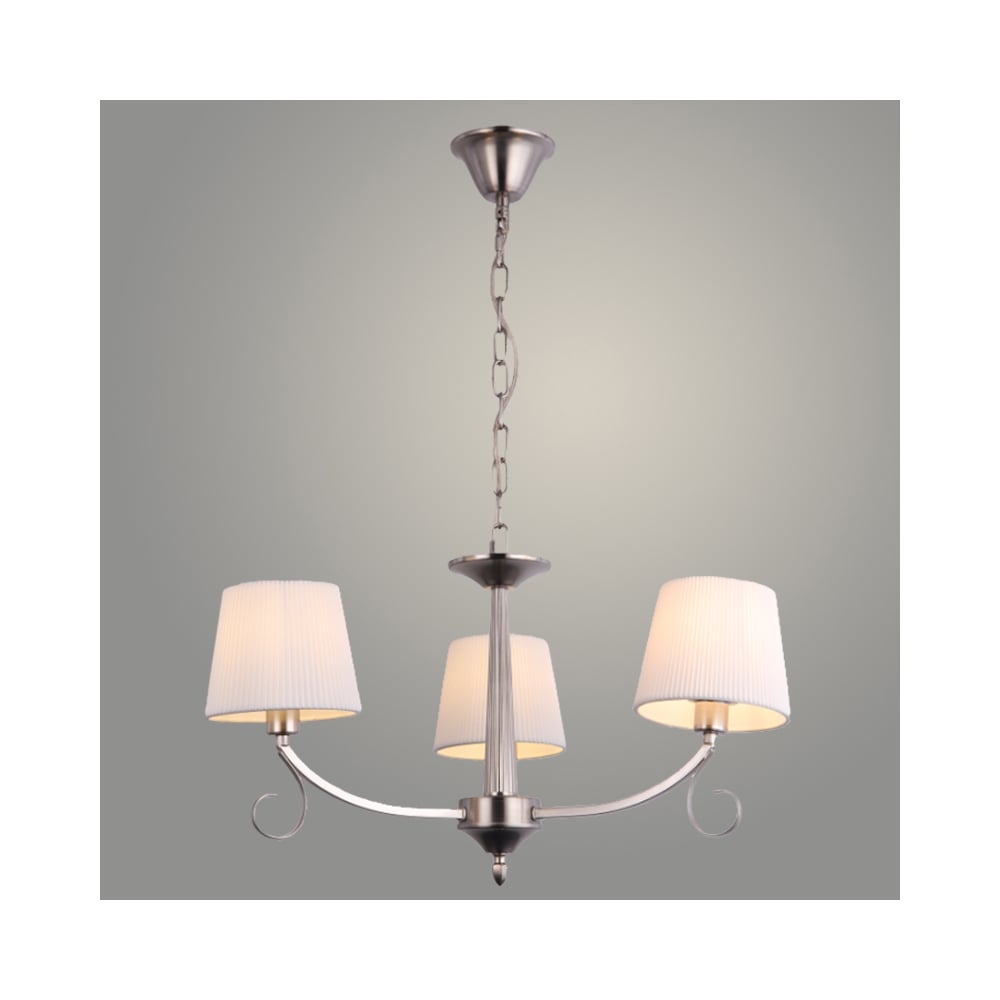 Изображение товара Люстра РОСТОК 21021/3 NK никель 3x40W E14