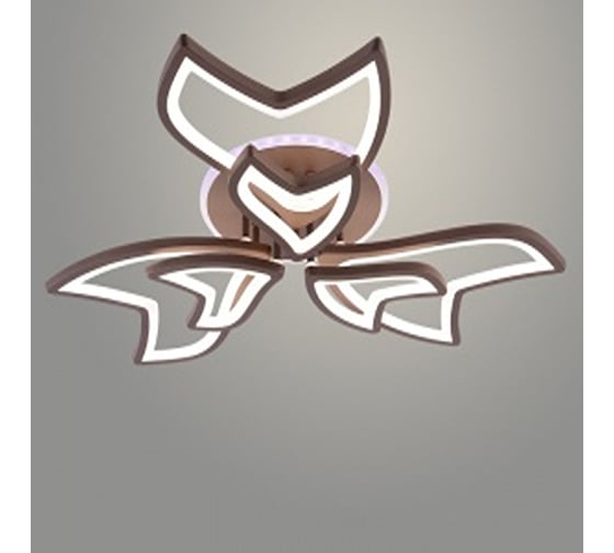 Изображение товара Люстра РОСТОК LI09822C/3+3B PR COF кофе 162W+7W LED RGB 3000K-6000K d735 ПДУ(ИК) диммер, HN24 988383273