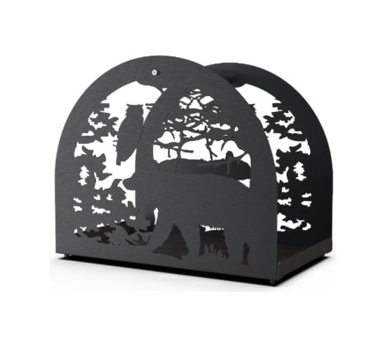 Изображение товара Дровница Медведь GRILLUX ВЗР2417