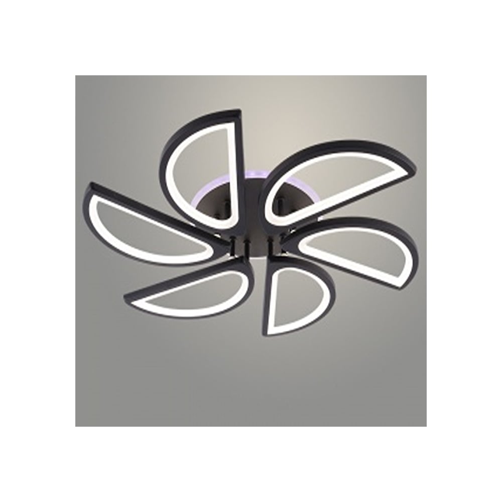 Изображение товара Люстра РОСТОК LI09823B/6A PR BK регулируемая RGB 3000-6000K 156W+7W LED