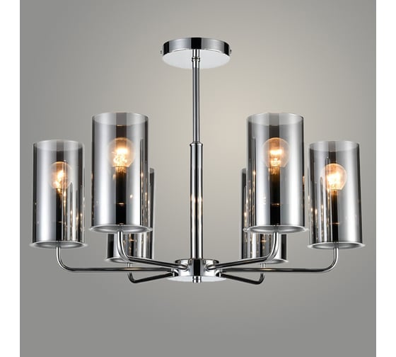 Изображение товара Люстра РОСТОК 210824/6P CH хром 6x40W E14 d560 h420, XLD22 988025171