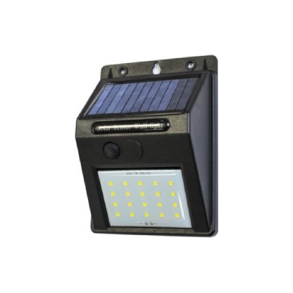 Изображение товара Светильник светодиодный настенный WMC TOOLS на солнечной батарее, комплект 3 шт, 20 светодиодов SMD, WMC-WL6001/к-т 3шт/(62106)