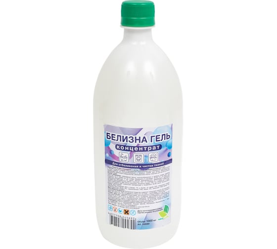 Изображение товара Моющее и отбеливающее средство NeoLine БЕЛИЗНА Концентрат Гель, 1 л 143089