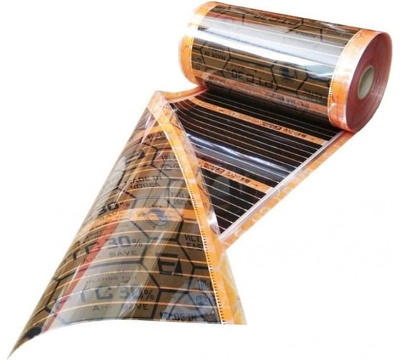 Изображение товара Пленочный теплый пол EASTEC PTC ширина 80см, саморегулирующаяся инфракрасная пленка, 20 м PTC 80 20 м