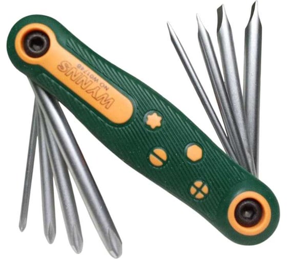 Изображение товара Набор отверток wynns складной (8шт.) W0179А/ Tools 00000018018