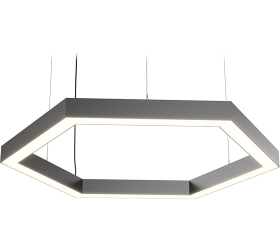 Изображение товара Светильник DIODEX Led, Микко Рибик, 60Вт, 4000К, опал, серый, 1-10 4603789908978