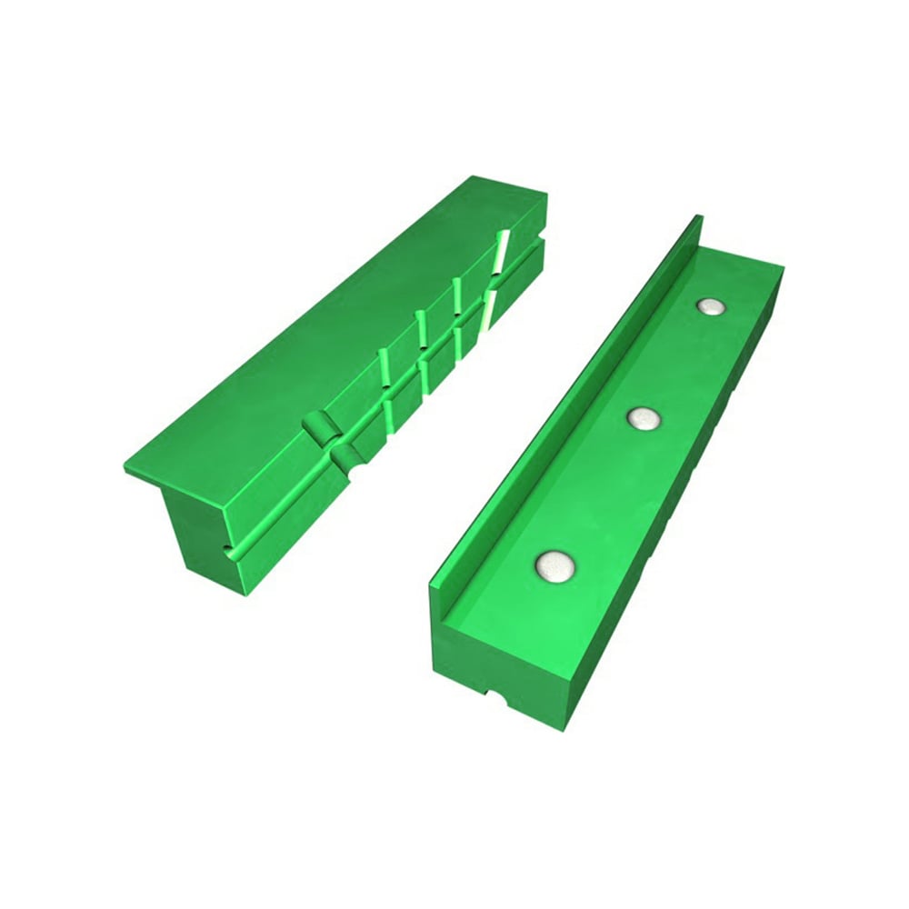 Изображение товара Пластиковые накладки на тиски Сорокин 1.946 защита и фиксация