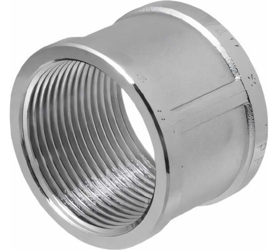 Изображение товара Муфта MPF 1.1/4" латунная никелированная внутренняя резьба ИС.072146