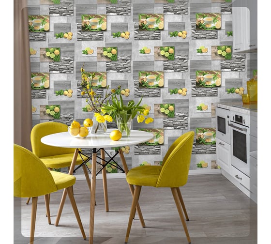 Изображение товара Бумажные обои FOX Лайм моющиеся 12450 (м)