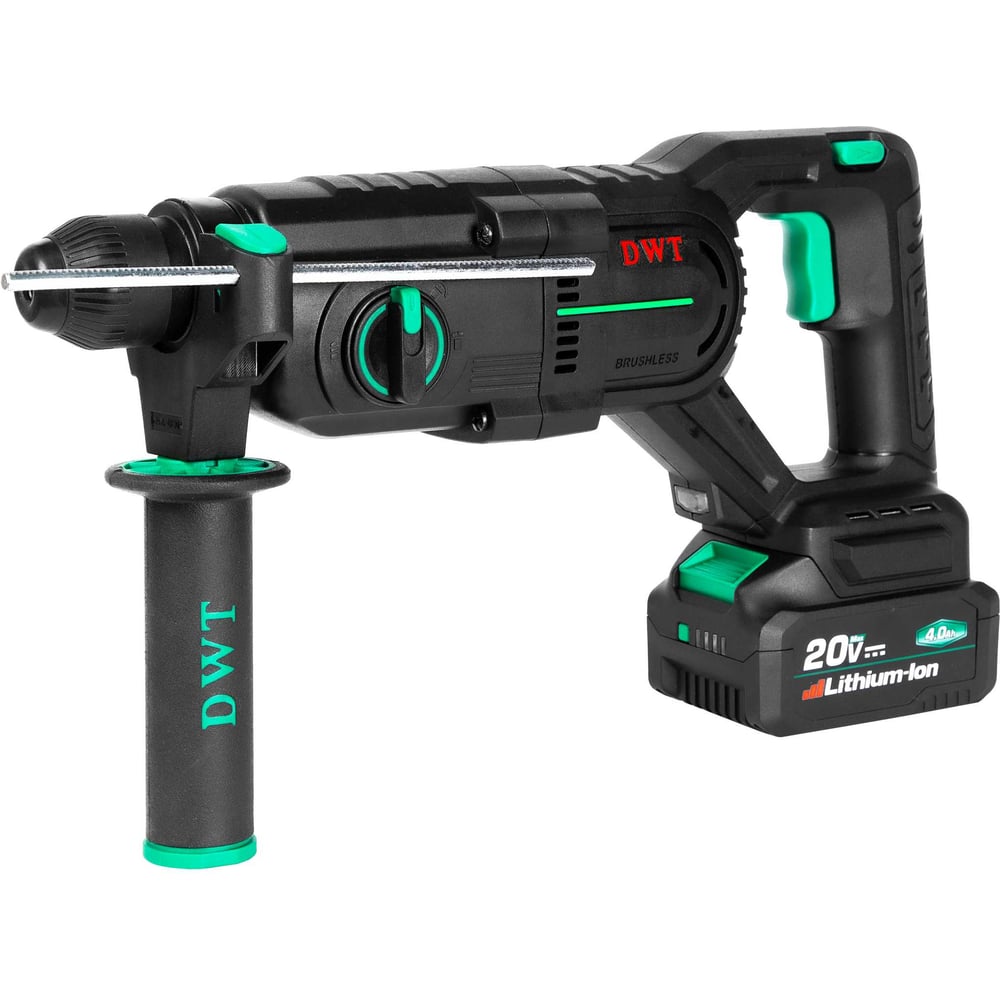 Изображение товара Бесщеточный аккумуляторный перфоратор DWT ABHP-20-22D-4C2 BMC Изображение товара Бесщеточный аккумуляторный перфоратор DWT ABHP-20-22D-4C2 BMC