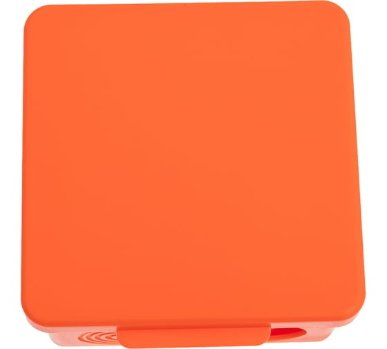 Изображение товара Распаячная коробка KOR8080507gORFR огнестойкая 80x80x50мм оранжевая с гермовводами 7 вх. IP54 ЭРА Б0068902