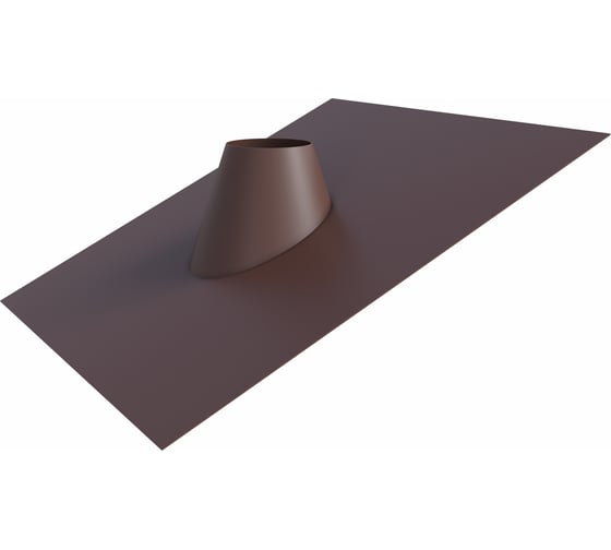 Изображение товара Кровельный проходной узел МЕТАЛЛИК И КО 35x210; Оц 0.50 (RAL 8017) п о О0000015801