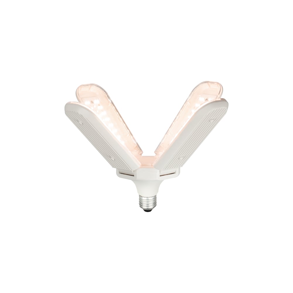 Изображение товара Фитолампа для растений светодиодная GREEN LINE ФИТО40WPFRE27GR 4х лепестковая полного спектра 40 ЭРА Б0064531