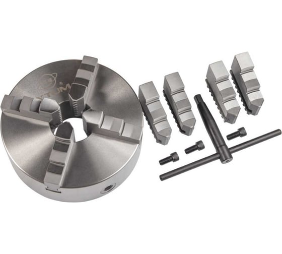 Изображение товара Патрон токарный YTUM 250мм, 4-х кулачковый K12-250/С6, прям. и обр. кулачки ch25011