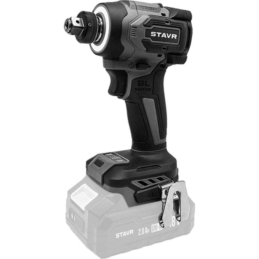 Изображение товара Аккумуляторный ударный бесщеточный шуруповерт Ставр 18В UNI-M SID 18BL-230V