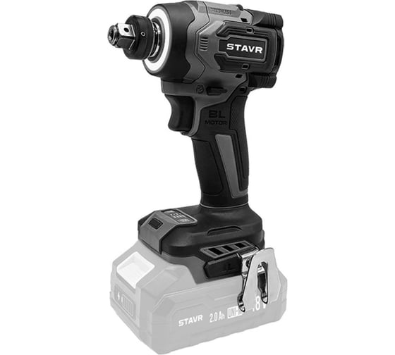 Изображение товара Шуруповерт ударный аккумуляторный бесщеточный Ставр 18В UNI-M, Stavr SID 18BL-230V, номинальная скорость 1200/1900/2500/3200об/мин, скорость удара 1400/2200/3000/4000уд/мин, подсветка (без акб и зу) 9022300020
