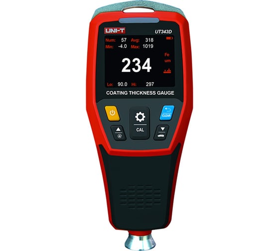 Изображение товара Толщиномер лакокрасочных покрытий UNI-T UT343D 13-1098