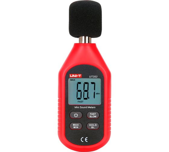 Изображение товара Измеритель уровня шума компактный UNI-T UT353 13-1134