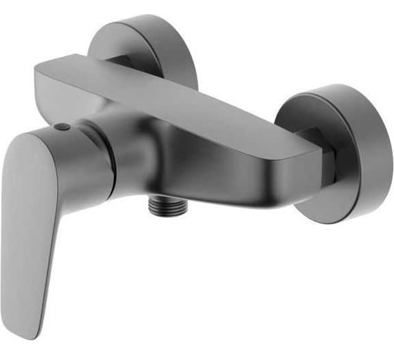 Изображение товара Смеситель для душа AQUATEK AQ1160BGM БЕТТА, шлиф. черный хром 00000139684