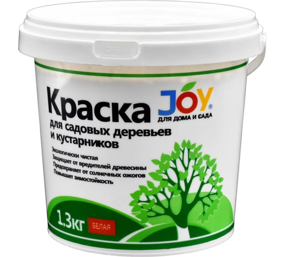 Изображение товара Краска для садовых деревьев и кустарников JOY 1.3 кг 4607043131003