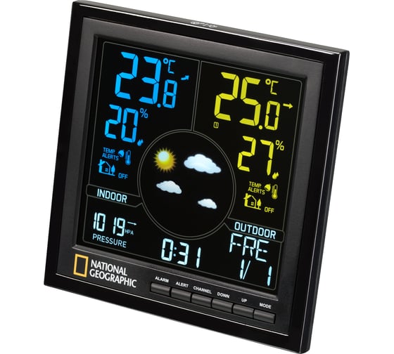 Изображение товара Цветная метеостанция National Geographic Bresser 9070600