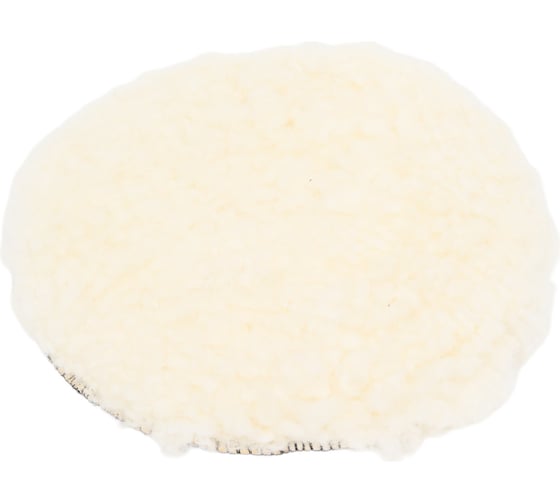 Изображение товара Губка для полировки Rockforce из овечьей шерсти самоцепляющаяся 180мм RF-PSP180V RF-PSP180V(48558)