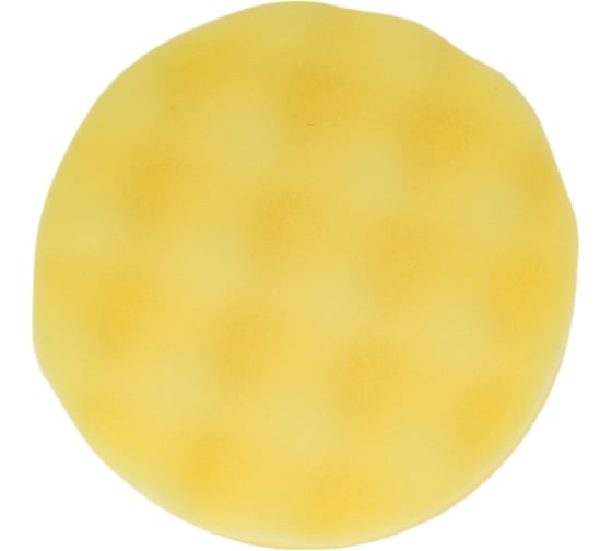 Изображение товара Губка для полировки самоцепляющаяся 150 мм желтый Rockforce RF-PSP150W/Y(48550)