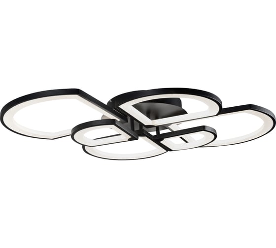 Изображение товара Потолочный светильник iLEDEX River черный 6882/6 BK