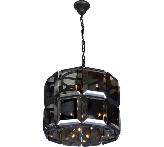 Изображение товара Подвесной светильник iLAMP Panorama черный 10490-5+5P BK