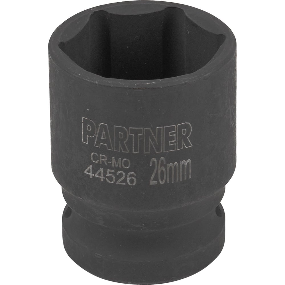 Изображение товара Головка 6-гранная Partner ударная, 26мм, 1/2"DR PA-44526(59031)
