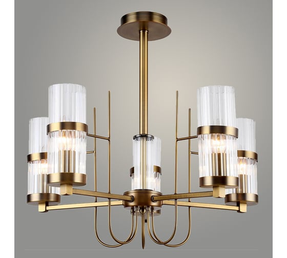 Изображение товара Люстра РОСТОК 2834/5 AB бронза 5x40W E14 d520 h480, XLD22 988025161