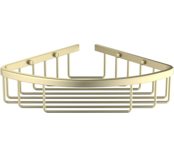 Изображение товара Угловая полка Aquatek AQ4906BG, шлиф. золото 00000139887