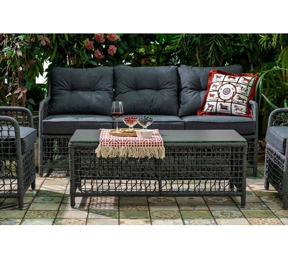 Изображение товара Плетеный стол Joygarden LUCCA кофейный 41005